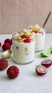 49K views · 55 reactions | This chilled Lychee & White Chocolate Rice...