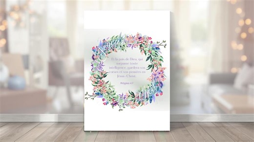 Christian Christmas Greeting Card – Bible Verse Philippians 4:7 – Spiritual Card “peace of God” – Floral Watercolor Faith and Encouragement - Etsy UK