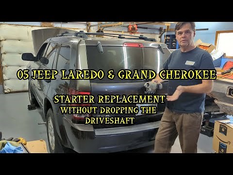 Starter Replacement 05 Jeep Laredo / Grand Cherokee 3.7L Engine