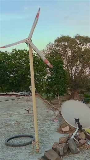 wind turbine and Pawan chakki