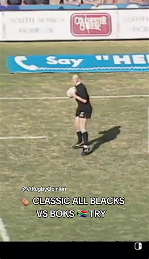 Jeff Wilson's Classic Rugby Try Against Springboks