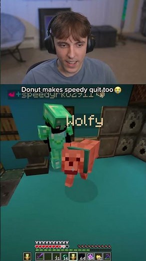 Donut makes speedy QUIT