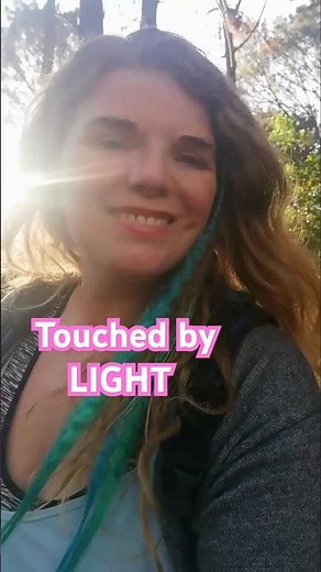 Touched by Light #ecstatictouch #divinetouch