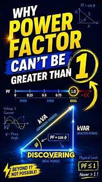 Why Power Factor Can Never Be Greater Than 1?