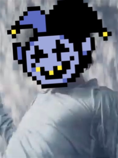 Jevil getting the shadow crystal #deltarune #jevil #capcut #undertale #tobyfox