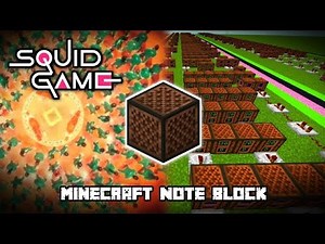 Mingle Squid Games - Noteblock Parody Music Video
