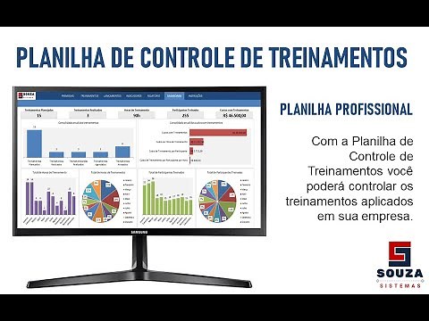 Planilha de Controle de Treinamentos - Apresentação