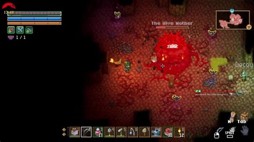 We are fighting a boss. And then hopefully more exploration.. Join the fun !discord !commands