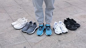 AOV Men's Shoes Walking Arch Support Orthotic Sneakers Plantar Fasciitis Wide Tennis Shoes for Heel and Foot Pain Relief GreyBlack 10.5