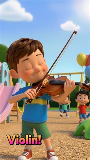 V for Violin 🎻 | ABC Alphabet Learning for Kids | Fun Music Learning#kidsadventure#kidsskills