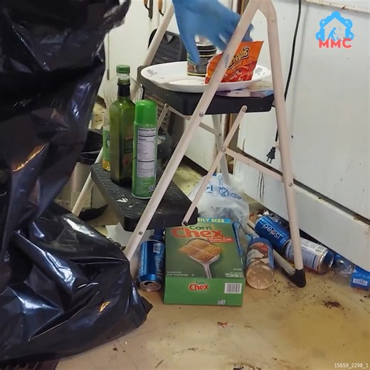 Hoarder Kitchen Clean | Midwest Magic Cleaning