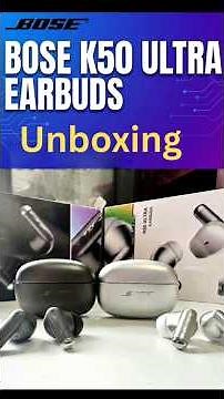 Bose earbuds Unboxing