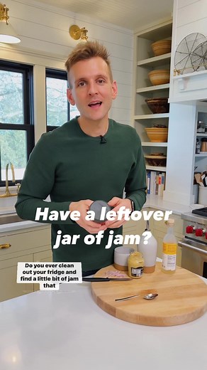 206K views · 7.2K reactions | If you have a small amount of jam left in the jar, this is a great way to use it up for a quick vinaigrette. You can use any flavor jam and customize the flavors for what you like. Recipe in the comments. #kitchenhacks #jam #jamjar #vinaigrette #saladdressing | Wyse Guide | Facebook