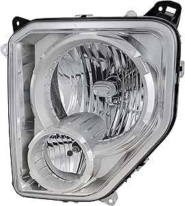 Amazon.com: For Jeep Liberty 2008 2009 2010 2011 2012 Headlight Driver Side | w/Fog Light | Replacement For CH2502196 | 55157339AE : Automotive