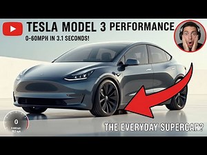 Tesla Model 3 Performance Review 2025 – INSANE Speed, Range & Tech !