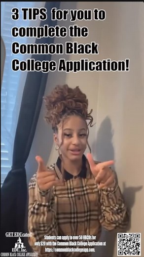 3 Tips For You To Complete The Common Black College Application from @samayahdenisee. #tips #hbcu #education | Common Black College Application | Facebook