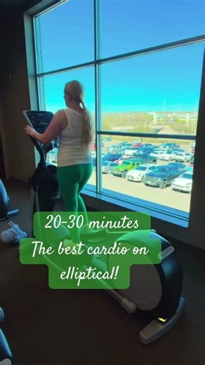 Quick Cardio Workout On The Elliptical 🚴‍♀️
