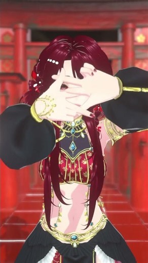 【鬼ノ宴】かっぴらけ〜！！！【紅毬コキア】#shorts #mmd #vtuber