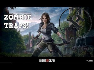 BASIC CRAFTING/BASE GUIDE AND ZOMBIE TRAPS! - Night of the Dead