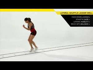 Lateral Shuffle Ladder Drill