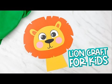 Easy Lion Craft For Kids