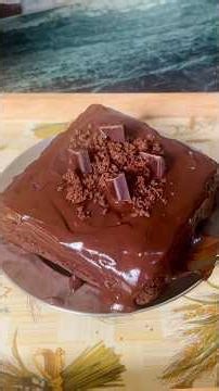 Yummy hot chocolate cake recipe for beginners #homemadecake #hotchocolate #easyrecipe #ytshorts