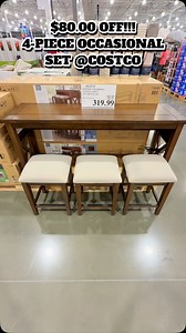 Costco’s Bayside Furnishings 4-Piece Occasional Table Set is a versatile addition to any home. With ample surface space and lower shelves for storage, these tables combine form and function. Available now for $80 off through April 28th. Send this to your favorite interior design enthusiast! @baysidefurnishings @costco #costcofinds #costcowonders #baysidefurnishings #occasionaltableset #livingroomdecor #furnituredeal #homefurniture #costcohome #interiordesign #homemakeover #furniturestyle | Costc