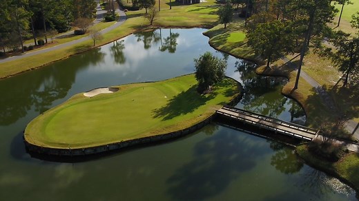 From under the watchful eye of the Golden Bear, Jack Nicklaus, comes an exciting layout at Long Bay Club Golf Course that will engage players from the first tee shot all the way to their final putt on the 18th green #MyrtleBeachGolf | Play Golf Myrtle Beach