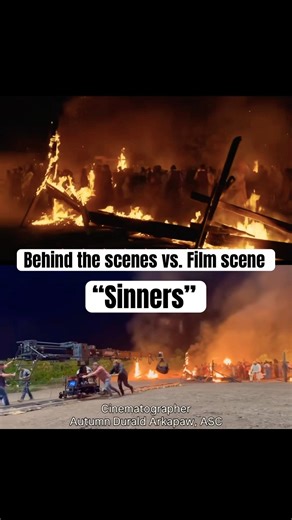 Behind the scenes on set “Sinners” winner of 4 Oscars 🏆🔥🤯