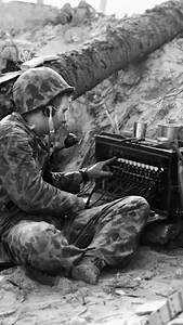 Today is Navajo Code Talkers Day. They played an important role in World War II by developing an unbreakable code using the Navajo language which helped secure communication during the battles on the Pacific. We had the pleasure to sit down with WWII Navajo Code Talker Thomas Begay who explained how the Code Talkers were trained. | American Veterans Center