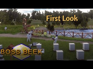 Boss Beek, The Beekeeping Simulator, #honeybees #gameplay #firstlook