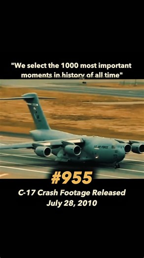 History / Reels on Instagram: "The military has released shocking footage of a C-17 transport plane crash — a rare glimpse into the dangers faced by pilots and crews ✈️🔥. The footage captures the plane moments before impact, emergency maneuvers, and the catastrophic results of a split-second failure. This event is a stark reminder of the risks of military aviation, the bravery of those who fly, and the power of technology — when it fails ⚡️💥. #C17Crash #MilitaryHistory #Aviation #HistoricMomen