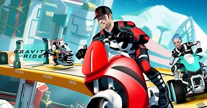 Download & Play Gravity Rider: Space Bike Race on PC & Mac (Emulator)