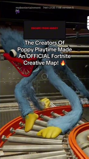 The Creators Of Poppy Playtime Made An OFFICIAL Fortnite Creative Map! 🔥 | Fortnite