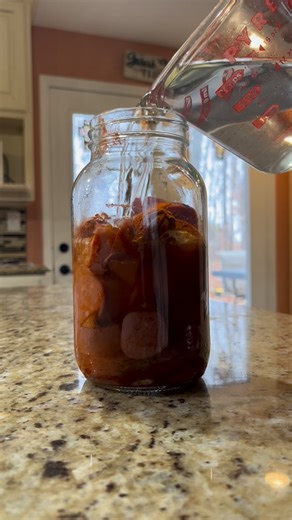 Tim | Spicy Pickled Sausage -Slice smoked Sausage into desired pieces -Add to a mason jar -Add pickling brine -Add a tablespoon of cayenne... | Instagram