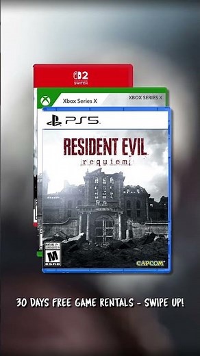 GameFly Video Game Rentals - Resident Evil Requiem Rent Your Games and Save - JWL #residentevil