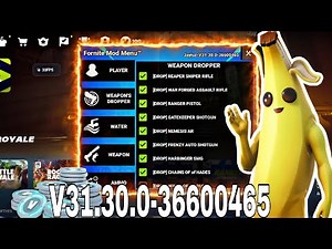 (MOBILE) FORTNITE ||V31.30.0-36600465|| MOD MENU BY JAYIUZ