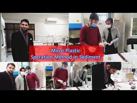 How to Separate | Microplastic From Sediments by Density Sepration Method | #how #iiui #lab.