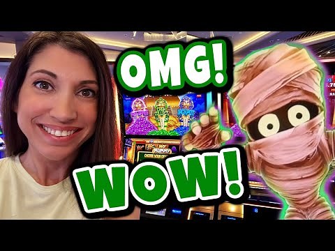 I got the Full Screen Mummy! 😮 And a sneak peek of the NEWEST Mo Mo Mo Mummy slot