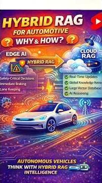 Hybrid RAG for Automotive AI | Edge AI + Cloud RAG Explained with Beginner Project
