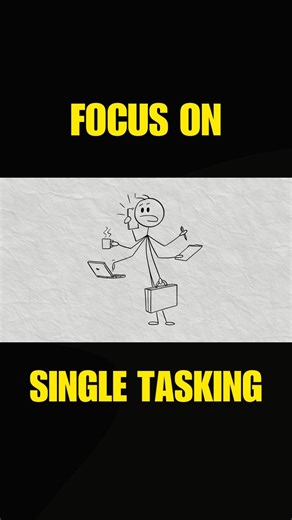 Multitasking is NOT Productivity (Do More in Less Time)