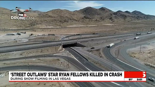 14K views · 165 reactions | A 41-year-old star on the TV show "Street Outlaws" died in a crash while filming in Las Vegas, according to police. DETAILS: https://bit.ly/3dljy0Z | FOX5 Las Vegas | Facebook