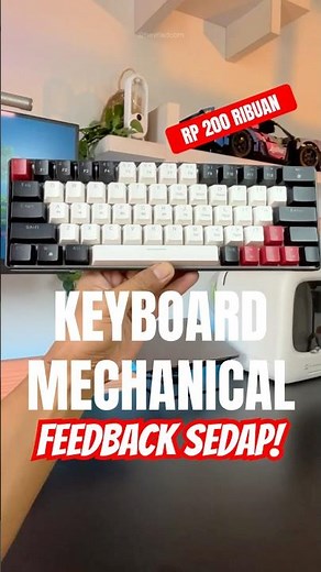 REKOMENDASI KEYBOARD MECHANICAL 200 RIBUAN - NYK Nemesis Helens 63 MKN-07