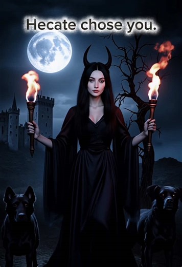 Hecate#amulet #tiktokshopblackfriday #spiritualtiktok #tiktokshopcybermonday #witchtok #hekate #hecate #wicca #witch #jewelry #spiritualtiktok #moongoddess