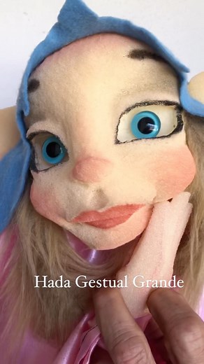9.5M views · 30K reactions | Tutorial de manipulación de Gestuales Grandes, Hada #hada #marionetas | Titeres La Tiendita | Facebook