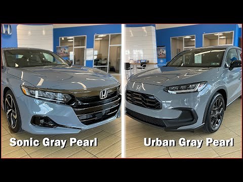 Honda Sonic Gray Pearl vs. Urban Gray Pearl | Color Comparison