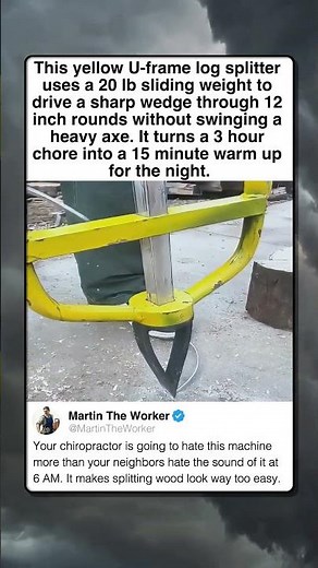 LOG SPLITTING FOR THE INTELLIGENT MAN