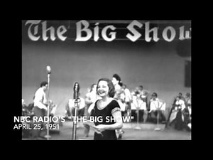 NBC Radio's THE BIG SHOW April 15, 1951