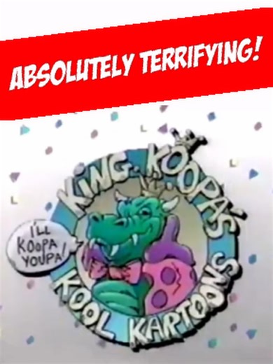 This Nintendo cartoon was so scary it got cancelled King Koopas Kartoons There was a Nintendo cartoon that got cancelled because bowser made threats to a real life child this is King Koopa's Kool Kartoons and it was an American children's television show broadcast in Southern California during the Autumn of 1989 it was a live action spin off of The Super Mario Bros. Super Show! And the format was like those really old kids tv shows where bowser would walk around and do skits and mess around with