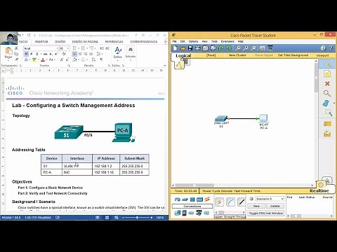 2.3.3.4 Lab - Configuring a Switch Management Address